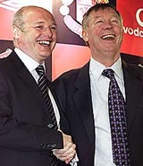 Peter Kenyon, Sir Alex Ferguson
