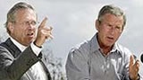 Donald Rumsfeld, George W Bush