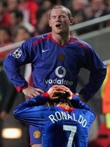 Rooney and Ronaldo