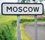Moscow sign